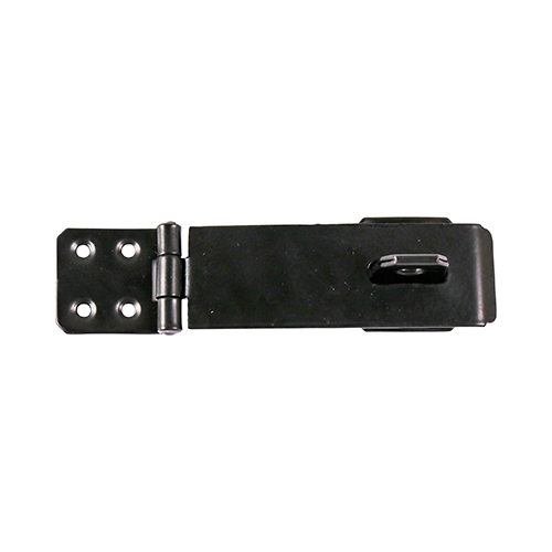 TIMCO Safety Pattern Hasp & Staple 3 inch - Black
